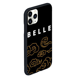 Чехол iPhone 11 Pro матовый Belle anime clouds, цвет: 3D-черный — фото 2