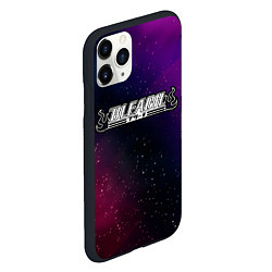 Чехол iPhone 11 Pro матовый Bleach gradient space, цвет: 3D-черный — фото 2