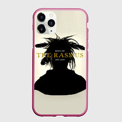Чехол iPhone 11 Pro матовый Best of 2001 - 2009 The Rasmus, цвет: 3D-малиновый