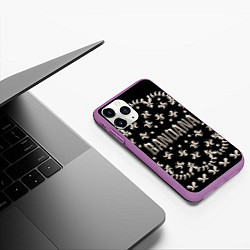 Чехол iPhone 11 Pro матовый По мотивам альбома BANDANA Кизару Биг Бейби Тейп, цвет: 3D-фиолетовый — фото 2