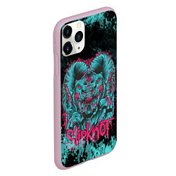 Чехол iPhone 11 Pro матовый Monster Slipknot, цвет: 3D-розовый — фото 2