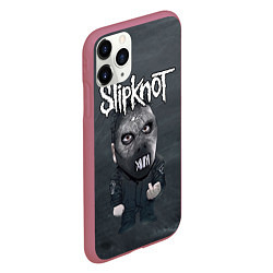 Чехол iPhone 11 Pro матовый Dark Slipknot, цвет: 3D-малиновый — фото 2