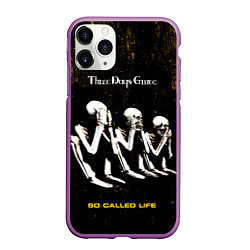 Чехол iPhone 11 Pro матовый So Called Life - Three Days Grace, цвет: 3D-фиолетовый