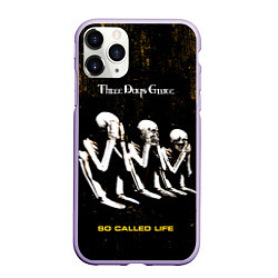Чехол iPhone 11 Pro матовый So Called Life - Three Days Grace, цвет: 3D-светло-сиреневый