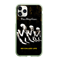 Чехол iPhone 11 Pro матовый So Called Life - Three Days Grace, цвет: 3D-салатовый