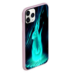 Чехол iPhone 11 Pro матовый Водяной Кроль, цвет: 3D-розовый — фото 2