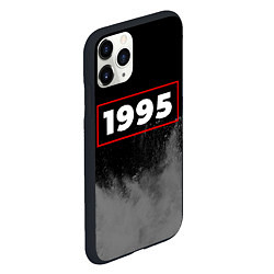 Чехол iPhone 11 Pro матовый 1995 - в красной рамке на темном, цвет: 3D-черный — фото 2