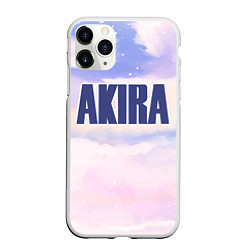 Чехол iPhone 11 Pro матовый Akira sky clouds, цвет: 3D-белый
