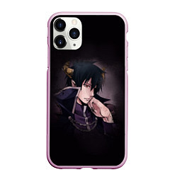 Чехол iPhone 11 Pro матовый The Devil Is a Part-Timer, цвет: 3D-розовый