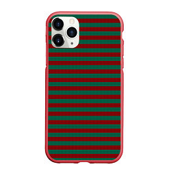 Чехол iPhone 11 Pro матовый Spirited, цвет: 3D-красный