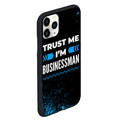 Чехол iPhone 11 Pro матовый Trust me Im businessman dark, цвет: 3D-черный — фото 2