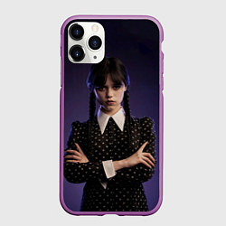 Чехол iPhone 11 Pro матовый Wednesday: Violet Light, цвет: 3D-фиолетовый