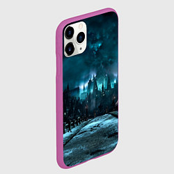 Чехол iPhone 11 Pro матовый Dark Souls - Иритилл Холодной долины, цвет: 3D-фиолетовый — фото 2