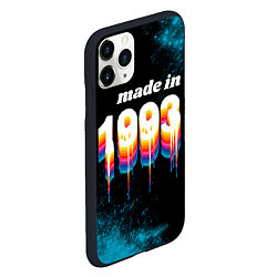 Чехол iPhone 11 Pro матовый Made in 1993: liquid art, цвет: 3D-черный — фото 2
