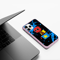 Чехол iPhone 11 Pro матовый Бокси Бу: персонаж Поппи Плейтайм, цвет: 3D-розовый — фото 2