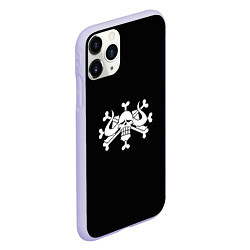 Чехол iPhone 11 Pro матовый Пираты звери Кайдо - One Piece, цвет: 3D-светло-сиреневый — фото 2