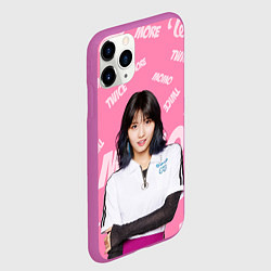 Чехол iPhone 11 Pro матовый Momo, цвет: 3D-фиолетовый — фото 2