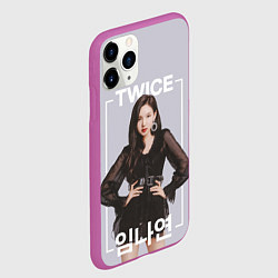 Чехол iPhone 11 Pro матовый Наён, цвет: 3D-фиолетовый — фото 2