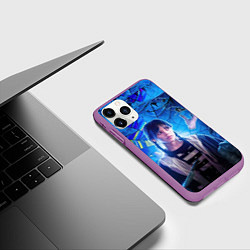 Чехол iPhone 11 Pro матовый Wednesday miracle, цвет: 3D-фиолетовый — фото 2