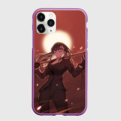 Чехол iPhone 11 Pro матовый Хидзуру Минаката в поле - Summertime Render