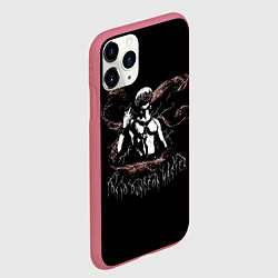 Чехол iPhone 11 Pro матовый Tokyo dungeon master, цвет: 3D-малиновый — фото 2