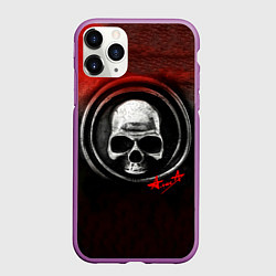 Чехол iPhone 11 Pro матовый Дудка - Алиса, цвет: 3D-фиолетовый