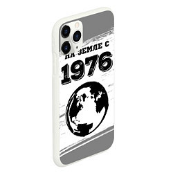 Чехол iPhone 11 Pro матовый На Земле с 1976: краска на светлом, цвет: 3D-белый — фото 2