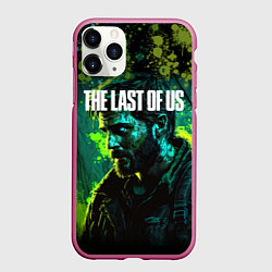 Чехол iPhone 11 Pro матовый Joel - last of us, цвет: 3D-малиновый