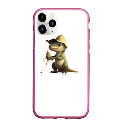 Чехол iPhone 11 Pro матовый Baby T-Rex