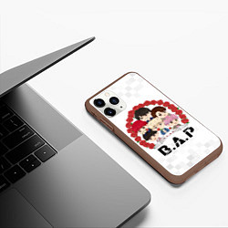 Чехол iPhone 11 Pro матовый Best Absolute Perfect, цвет: 3D-коричневый — фото 2