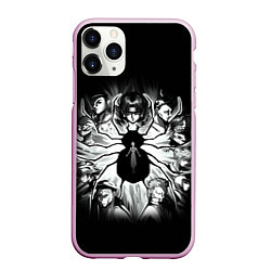 Чехол iPhone 11 Pro матовый Аниме - Охотник х Охотник, цвет: 3D-розовый
