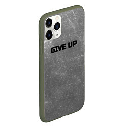 Чехол iPhone 11 Pro матовый Мотивация и надписи, цвет: 3D-темно-зеленый — фото 2