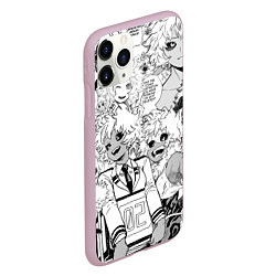 Чехол iPhone 11 Pro матовый Мина Ашидо - Моя геройская академия, цвет: 3D-розовый — фото 2