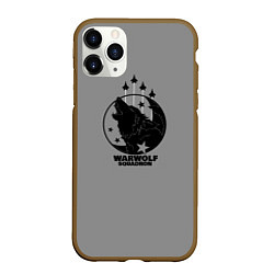 Чехол iPhone 11 Pro матовый Warwolf squadron, цвет: 3D-коричневый