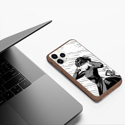 Чехол iPhone 11 Pro матовый Фубуки и Тацумаки, цвет: 3D-коричневый — фото 2