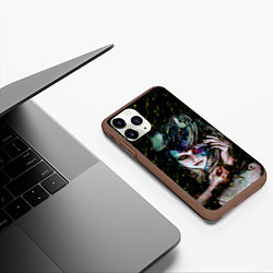 Чехол iPhone 11 Pro матовый Рука любимого, цвет: 3D-коричневый — фото 2