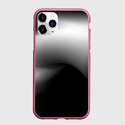 Чехол iPhone 11 Pro матовый Градиент черный