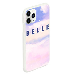 Чехол iPhone 11 Pro матовый Belle sky clouds, цвет: 3D-белый — фото 2