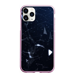 Чехол iPhone 11 Pro матовый Осколки midjourney, цвет: 3D-розовый