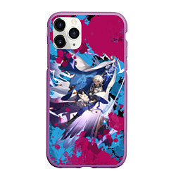 Чехол iPhone 11 Pro матовый Арлан, цвет: 3D-фиолетовый