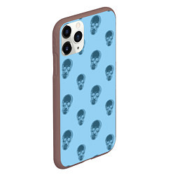 Чехол iPhone 11 Pro матовый Черепки, цвет: 3D-коричневый — фото 2