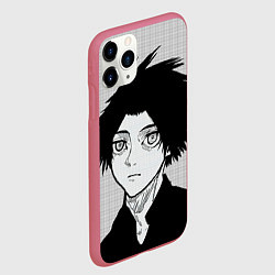 Чехол iPhone 11 Pro матовый Распятие Шести: Урума Сюн, цвет: 3D-малиновый — фото 2