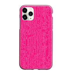 Чехол iPhone 11 Pro матовый Очень розовый, цвет: 3D-малиновый
