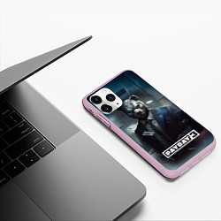 Чехол iPhone 11 Pro матовый Payday 3 bear, цвет: 3D-розовый — фото 2