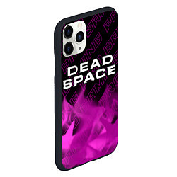 Чехол iPhone 11 Pro матовый Dead Space pro gaming: символ сверху, цвет: 3D-черный — фото 2