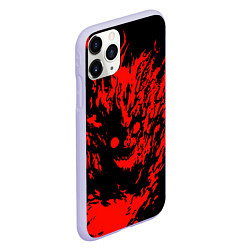 Чехол iPhone 11 Pro матовый Dead inside zxc SF, цвет: 3D-светло-сиреневый — фото 2