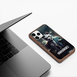 Чехол iPhone 11 Pro матовый Pay day 3 cat, цвет: 3D-коричневый — фото 2