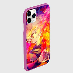 Чехол iPhone 11 Pro матовый Габимару Адский Рай, цвет: 3D-фиолетовый — фото 2