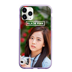 Чехол iPhone 11 Pro матовый Blackpink Jisoo, цвет: 3D-светло-сиреневый