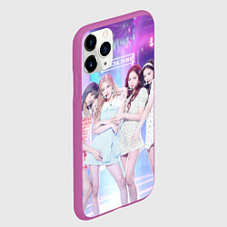 Чехол iPhone 11 Pro матовый Blackpink girl style, цвет: 3D-фиолетовый — фото 2